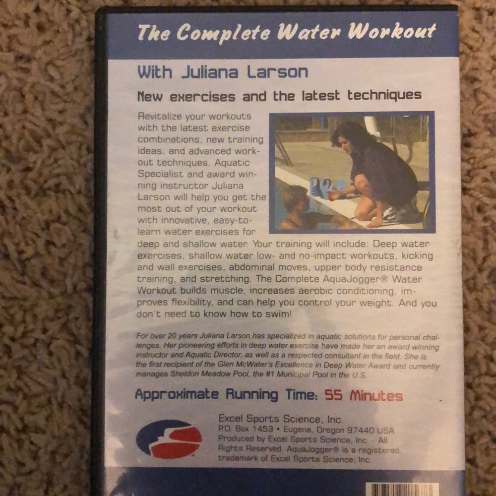 Water workout DVD - Picture 2 of 2